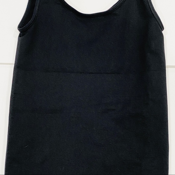 NWOT Yummie by Heather Thomson Ruby Scoop Neck Black Thong Bodysuit - Picture 3 of 7